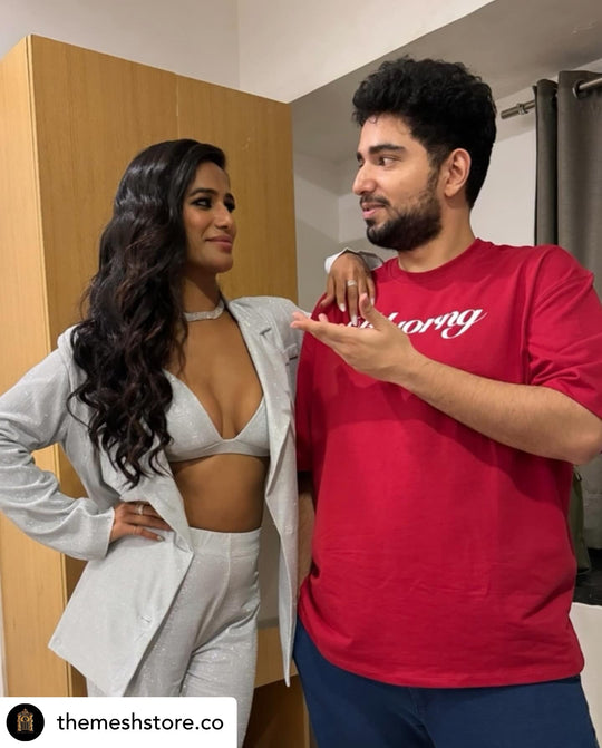 Poonam Pandey in Boss babe 3 piece set